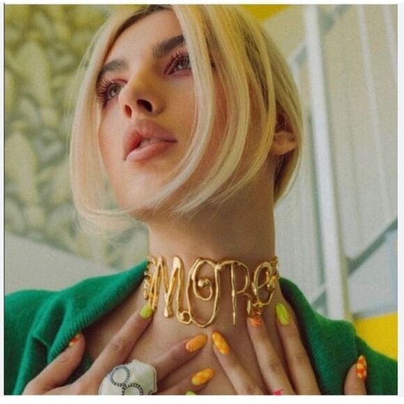 Zara “AMORE” Choker Necklace Hot Item! - Picture 16 of 16